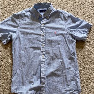 Ralph Lauren seersucker button up shirt